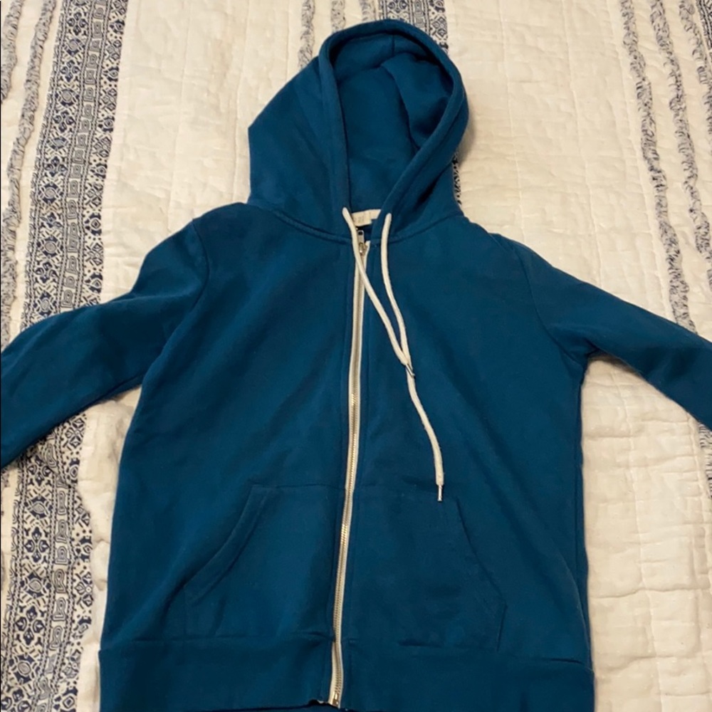 Teal hoodie